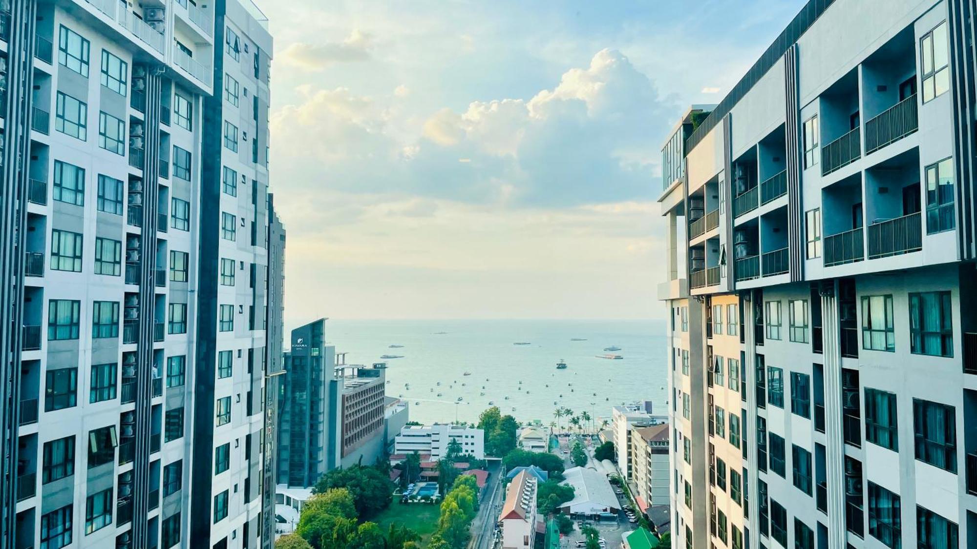 The Base Condo 2 Bed 2 Bath By Pupu Pattaya Exterior foto